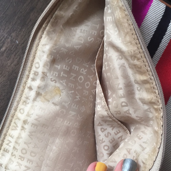 Kate Spade Large Clutch Soft Canvas - Picture 4 of 8